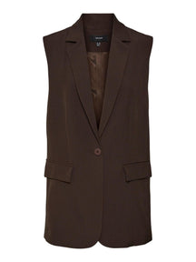 Gilet de blazer Troian - grain de café