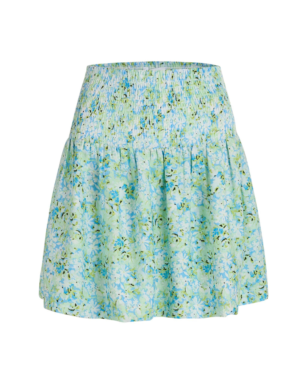 Veia Skirt - Blue/Green Flower