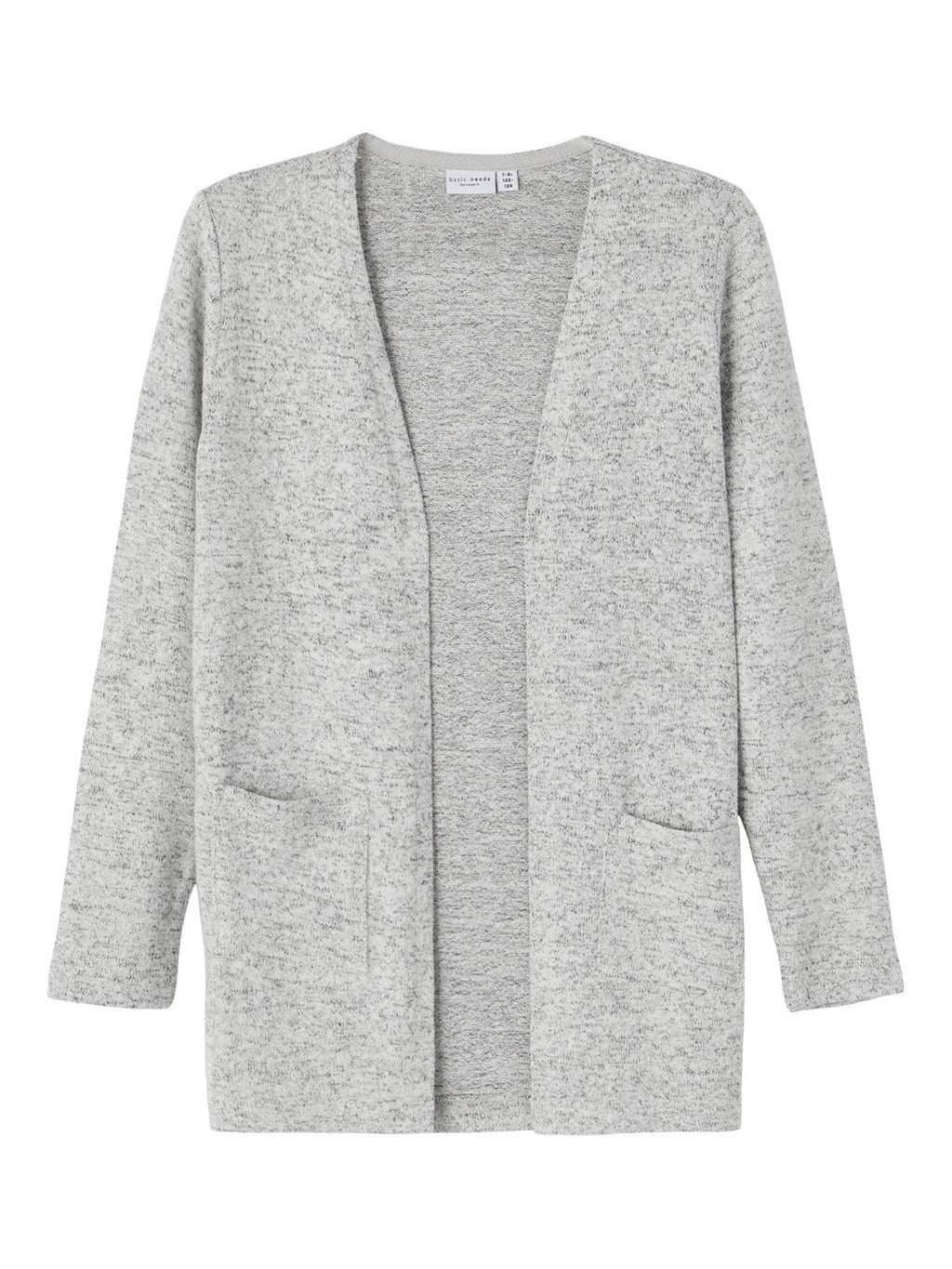 Cardigan vice tricot - melange gris