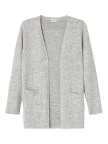 Cardigan vice tricot - melange gris