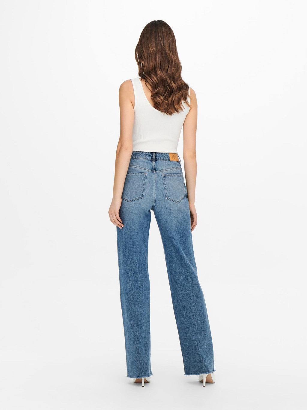 Pantalon de bloc de couleur Zikka - Denim bleu moyen