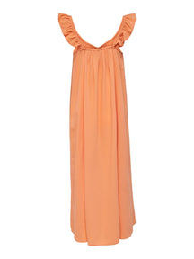 Robe Zora Midi - Sun Orange